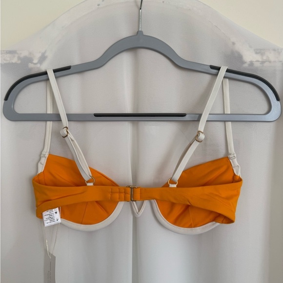 NWT l space Orange Bikini Top Size Small and Medium Available - Picture 6 of 8